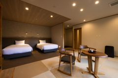 【禁煙】■和洋室４０㎡【リトリートツインルーム　■２０２４年８月リニューアル