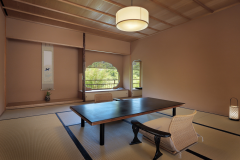 【上弦の間】本数寄半露天風呂付和室（90平米）