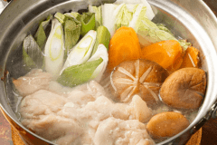 ◆◇あったかお鍋◆◇《Standard》地元のブランド鶏をふんだんに使用したスタンダード鍋コース～アルコールを含む飲み放題付き！～【1泊２食】