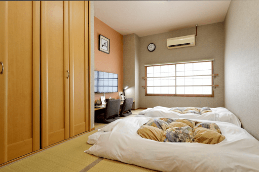 【禁煙】和室｜8畳　～3名◆ファミリー・ご友人との滞在に　無料Wi-Fi