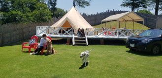 【ワンちゃん同伴ＯＫ】ドッグラン付スーパープレミアムサイト