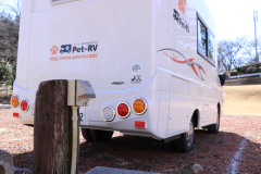《RVパーク》　ワンちゃんと宿泊も出来る車中泊エリア！