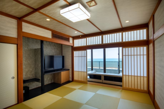 【オーシャンビュー◆和室10畳】旅先では畳の上でゆっくり寛ぎたいという方におすすめです。