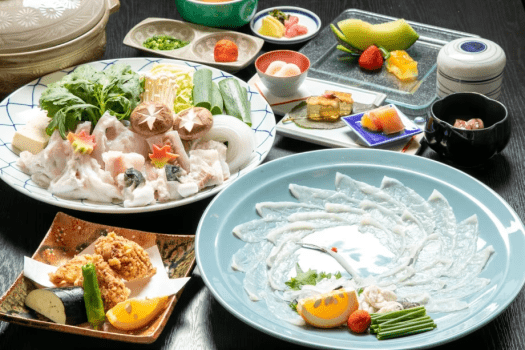 【ふぐ会席スタンダード】冬季限定！はつしろこだわりの「ふぐ」を、ふぐ刺しから鍋までボリューム満点で。