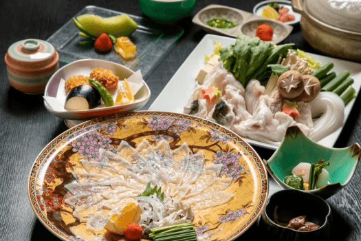 【天然ふく会席】はつしろ自慢の会席で天然ふくの美味しさをご堪能ください！