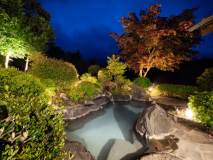 離れ部屋　こぶし　露天風呂