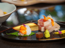 秋の京懐石料理一例