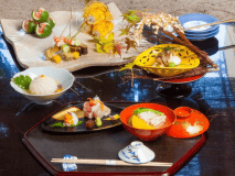 秋の京懐石料理一例