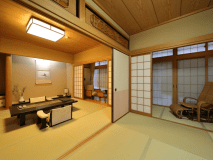 庭付き特別室（8畳+6畳+次の間）◆総檜造り内風呂付◆禁煙