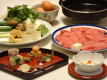 Beef sukiyaki kaiseki
