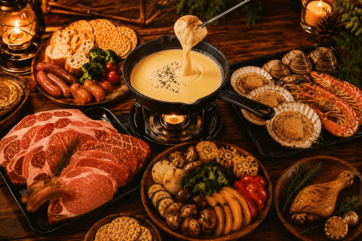 【期間限定・Xmas Stay】ケーキ&スパークリングで乾杯♪ローストチキン&チーズフォンデュを楽しむクリスマス<豪華5大特典・1泊2食付き> 【期間限定・Xmas Stay】ケーキ&スパークリングで乾杯♪ローストチキン&チーズフォンデュを楽しむクリスマス<豪華5大特典・1泊2食付き>
