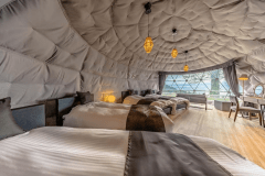 Site ‘’Ｄ‘’ ≪オーバルテント・4ベッド≫