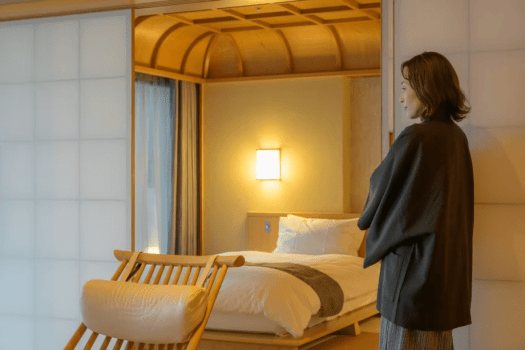 一日の余韻を感じながら、心までやすらぐ贅沢な眠りをご体感ください。 一日の余韻を感じながら、心までやすらぐ贅沢な眠りをご体感ください。