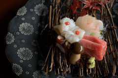 新鮮な旬のお造りも、この時期ならではの味わいです。