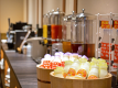 Dinner is a Japanese, Western, and Chinese buffet using locally sourced ingredients at "Restaurant Haspo" [Breakfast and free drinks included]