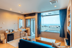 ルミエールツイン－lumiere－　窓からの美しい景色と穏やかな空間で、大切な人とリラックスタイムをお過ごしください。