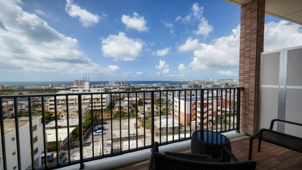 【客室】デラックスツインルーム/デラックスハリウッドツインルーム(眺望)