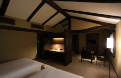 本館洋室 ツインベッド 内風呂付【園林】 本館洋室 ツインベッド 内風呂付【園林】