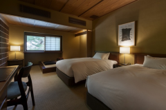 本館洋室 ツインベッド 内風呂付【山荘】 本館洋室 ツインベッド 内風呂付【山荘】