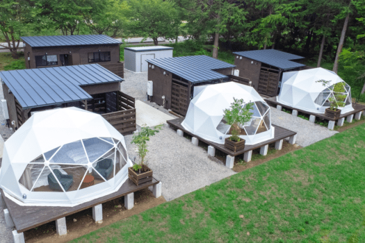 スピカドーム〈2 thick mattresses・Capacity: 5 people〉