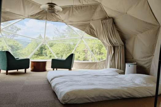 スピカドーム〈2 thick mattresses・Capacity: 5 people〉