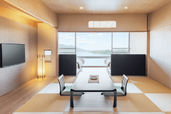 和モダン室（オーシャンビュー）