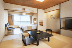和洋室一例（オーシャンビュー）
