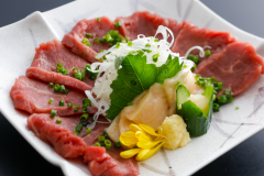 [かげつ本館でも人気のプランを別邸～The ONE～でも◎]甲州名物を堪能！【馬刺し】or【鮑の煮貝】チョイスプラン♪