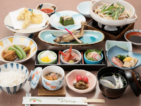 *夕食【ゆうゆう会席】（イメージ）