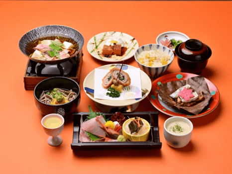 *【ゆめの森会席】25年秋のお食事一例