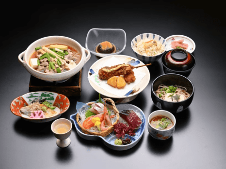 *【ゆめの森会席】26年盛夏のお食事一例