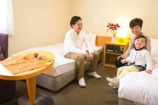 【客室】家族旅行・友人との旅行にもピッタリ♪