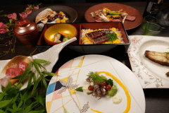 【仲良しカップルプラン】湯の花　MUKUの特別創作懐石【２食付き】