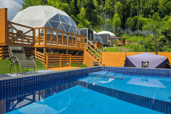 2024年7月12日 サウナ付ドームにプライベートプールオープン！