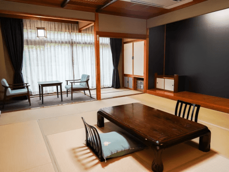 庭園付き和洋室