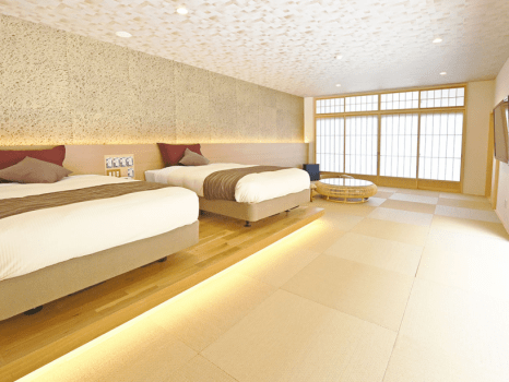 庭園露天付き和洋室