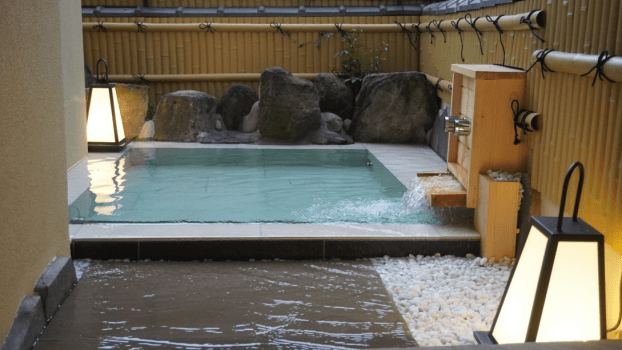 露天風呂＆内風呂付きゆったり和洋室 【エアドッグ完備／禁煙／2～8名様】