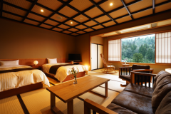 和室ベッドルーム（すいれん）