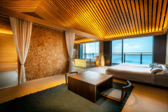 【24年秋OPEN！「別湯・楽」】オーシャンビューの温泉展望風呂付特別室◆広大な日本海に見惚れる贅沢時間を