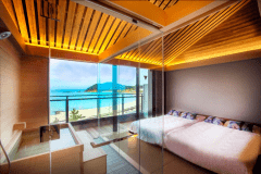 【24年秋OPEN！「別湯・優」】オーシャンビューの温泉展望風呂付客室◆広大な日本海を望み湯浴みを愉しむ！