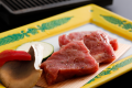 【秋のお料理】牛ステーキ（一例）
