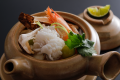 【秋のお料理】松茸の土瓶蒸し（一例）