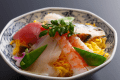 【夏のお料理】海鮮ちらし（一例）