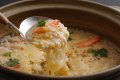 【冬のお料理】絶品のカニチーズリゾット（一例）