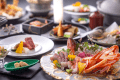 【春・別湯・お任せ会席】但馬牛ヘレステーキや筍と桜鱒の二色焼き、メバルの唐揚げなどで春の美食を堪能！