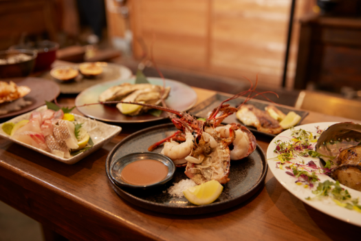 【2食付】夕食 海女小屋 なか川｜朝食 オルビーレストラン紺野真シェフ監修 部屋食