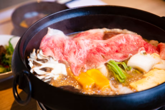 【2食付】夕食 松阪牛すき焼き スギモト｜朝食 フレンチトースト＋各種ビュッフェ ノウニエール