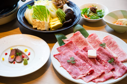【2食付】夕食 松阪牛すき焼き スギモト｜朝食 フレンチトースト＋各種ビュッフェ ノウニエール