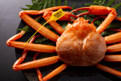 【香住蟹】春と秋は香住蟹の季節。紅ズワイガニの上質なカニを「香住蟹」と呼びます。