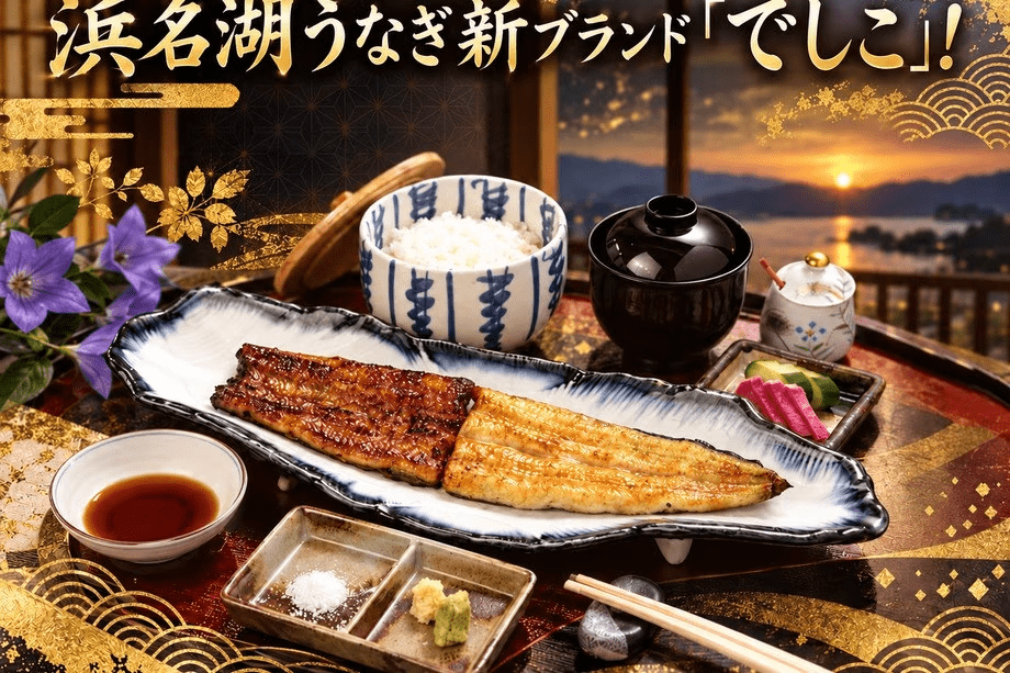 浜名湖うなぎ新ブランド「でしこ」！最上階レストランで味わう「でしこ御膳」1泊2食付きプラン／夕・朝食付宿泊プラン